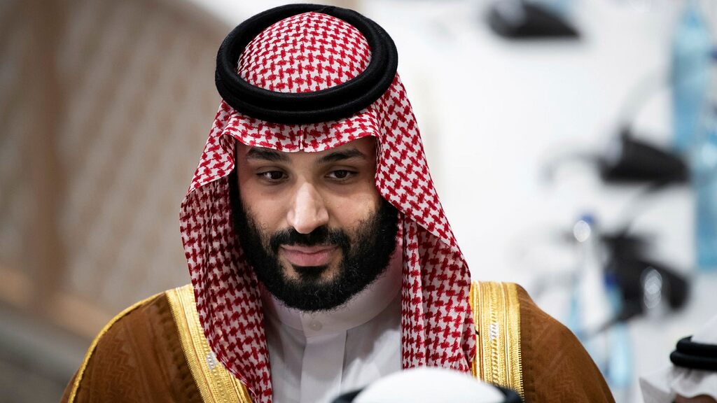 The crown prince speaks in a divided tongue