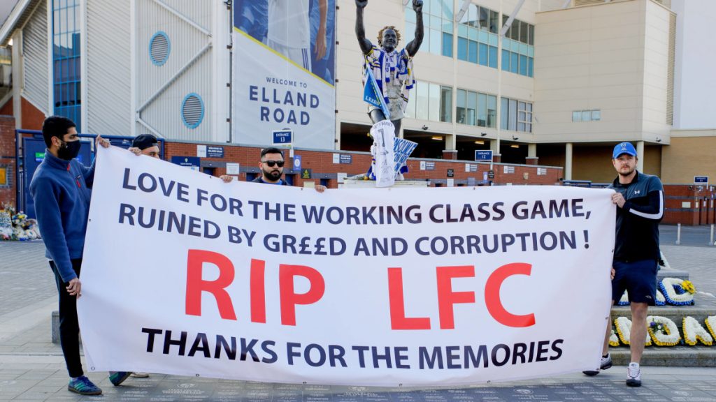 Protests against the Premier League sparked the match between Leeds and Liverpool – both players and fans showed their displeasure |  Sports