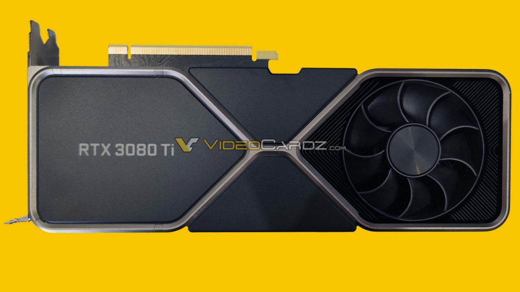 The Nvidia Geforce RTX 3080 Ti Founders Edition stumbles into the photo