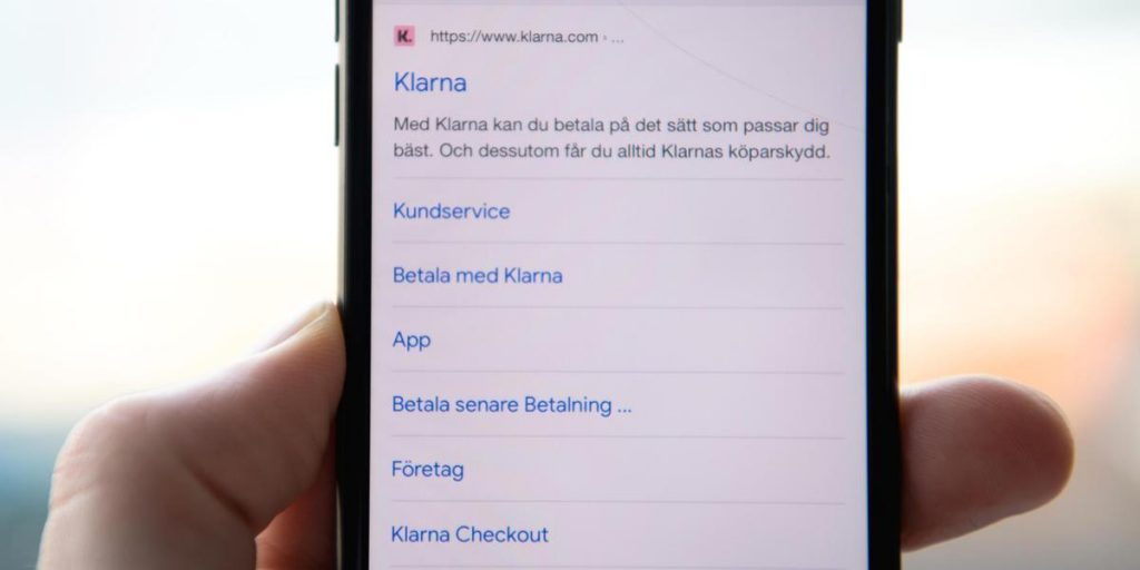 Klarna customers can see each other's information