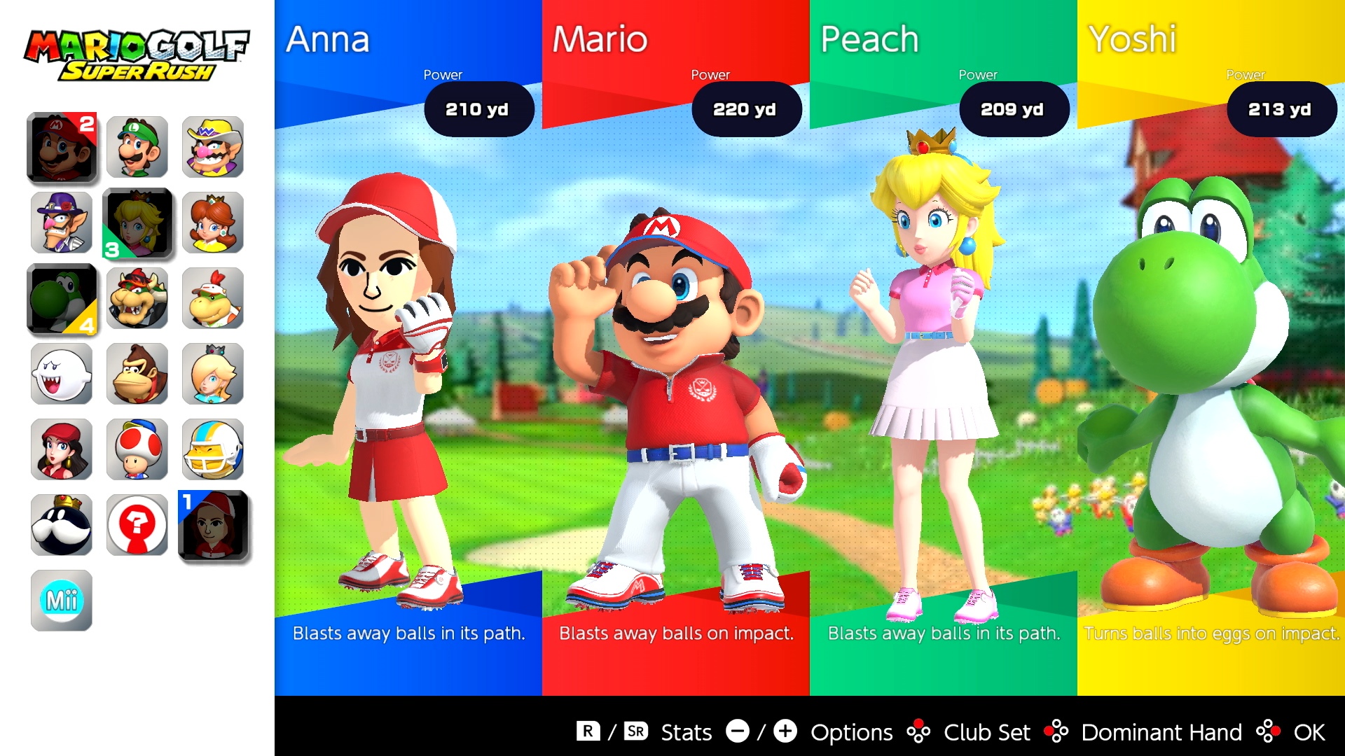 Mario golf azalea