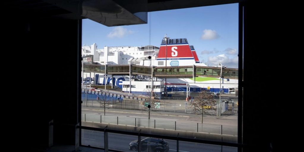 Tax-free alcoholic drinks are attracting more customers to the Stena Line Ferries