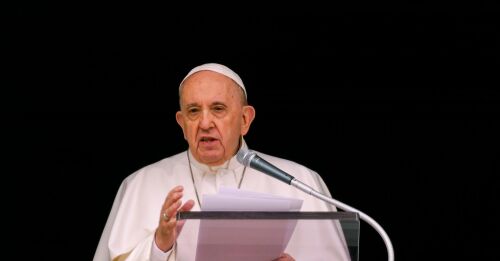 Pope on dead children in Canada: accompanied by pain
