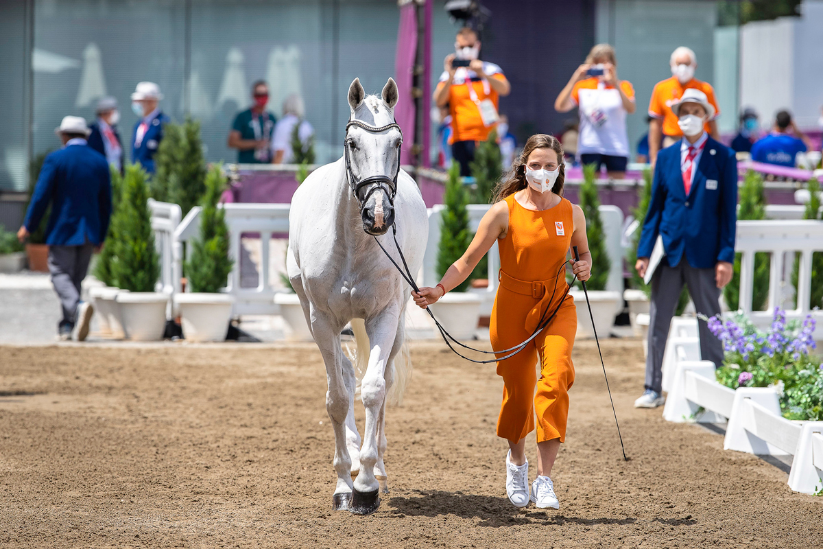 Janake Poonsatzer with Champ de Taylor.