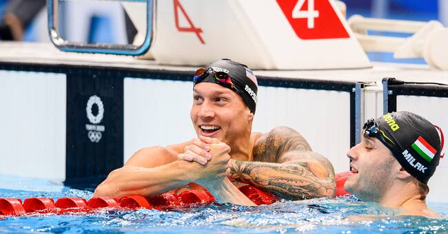 World record and third Olympic gold for Caeleb Dressel
