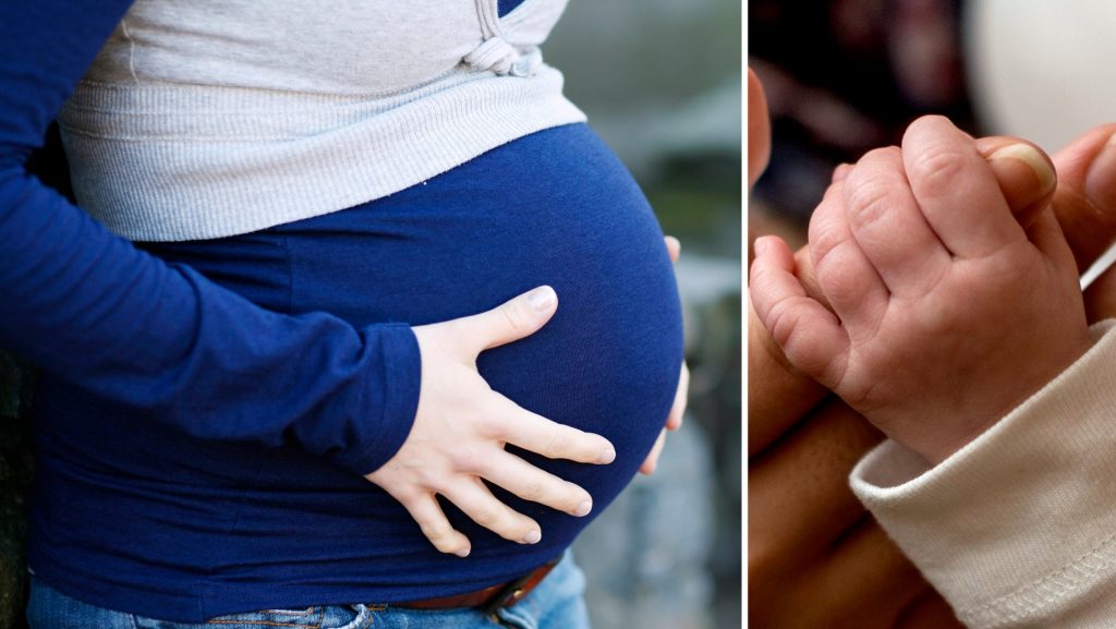The 11-year-old was secretly pregnant - believed to be the youngest mother in the country