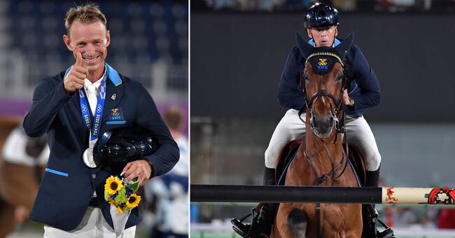 Sweden's silver medal in horse jumping - it was 17 percent gold