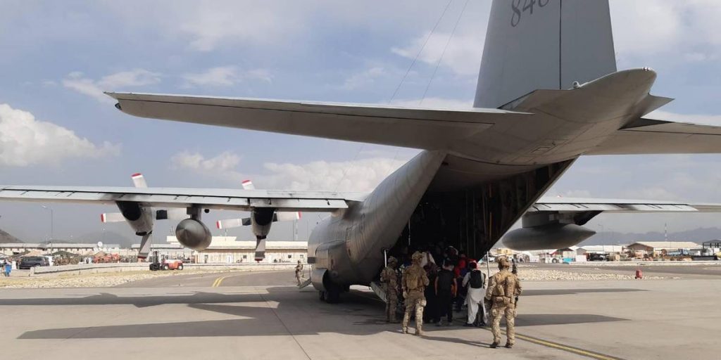 Swedish planes transported people in Kabul