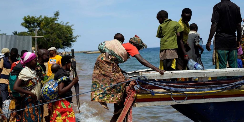 Lake Tanganyika is rising - many are fleeing