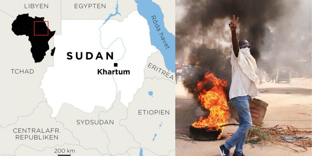 Street protests after Sudan coup - at least seven dead