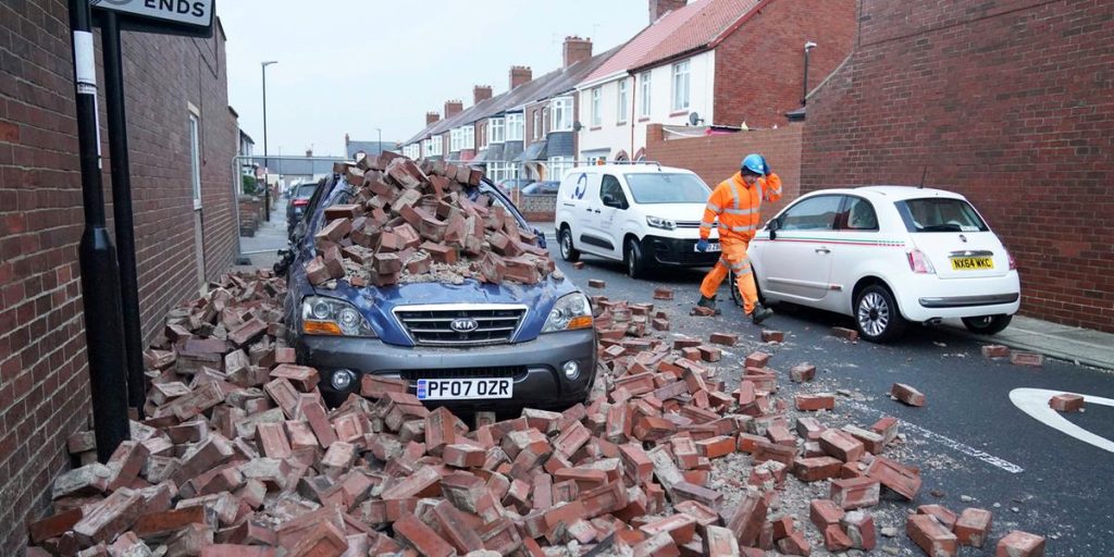 Two dead in British storm