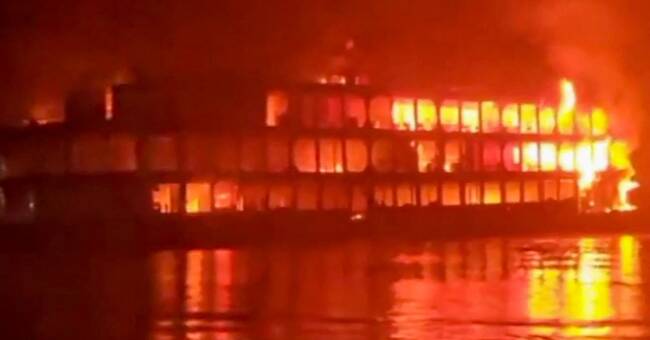 A person has been arrested after a fatal ferry fire in Bangladesh