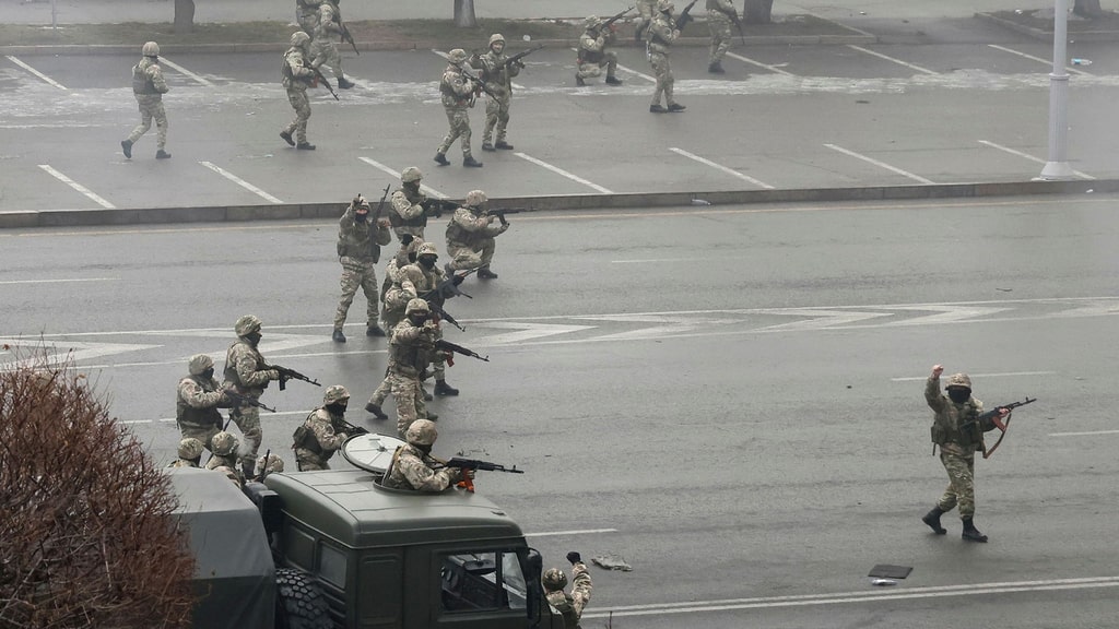 Reports of shootings in demonstrations in Kazakhstan