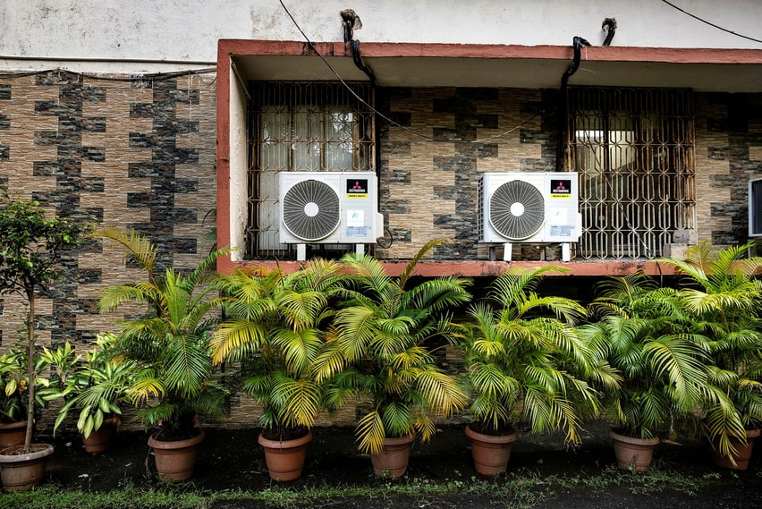 In India, air conditioning goes from a luxury product to a mandatory component in homes when the temperature rises.