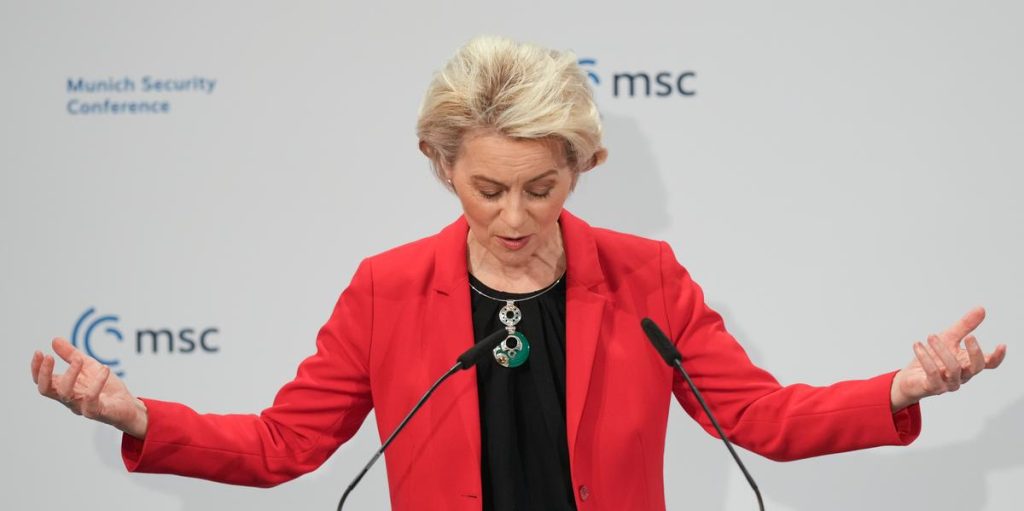 Von der Leyen: Russia wants to write about the rules