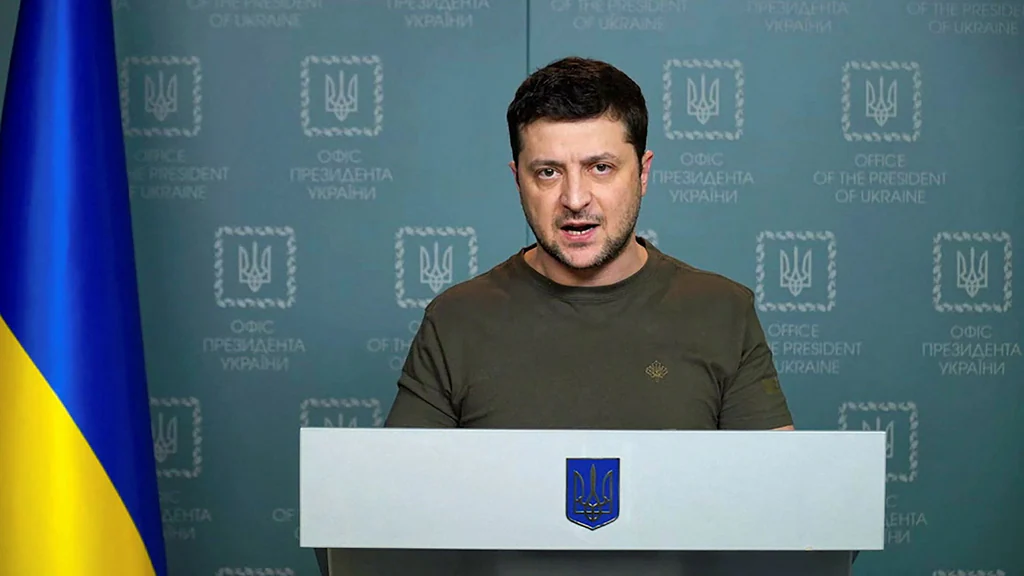 Ukraine's president: Russia can't win with bombs