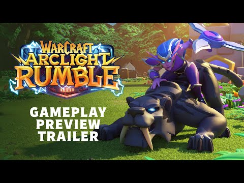 Warcraft Arclight Rumble Trailer.  Warcraft game for your phone.