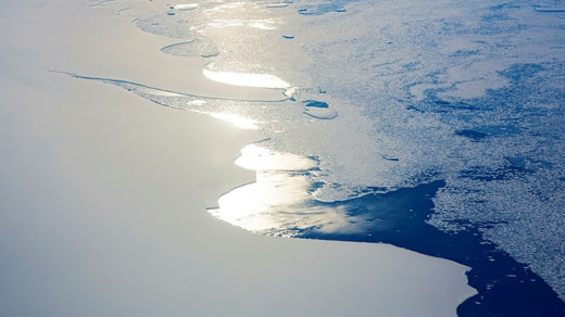 The melting of Antarctica has increased in recent decades.