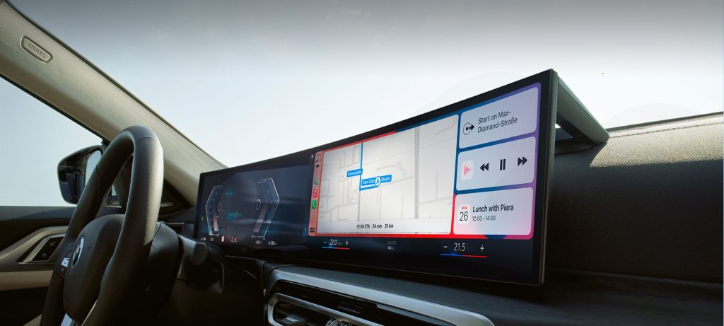 BMW offers cars without CarPlay and Android Auto.  The new chips do not support the features yet.