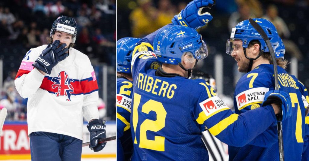 Three kronor outnumbered Great Britain |  SVT Sport