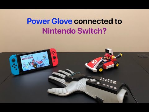 Moddare is fixing Power Glove support for their Nintendo Switch.  The 30-year-old game control will be used again.