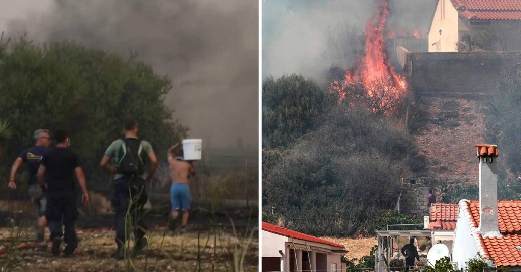 Fires in Greece are on the rise |  SVT News