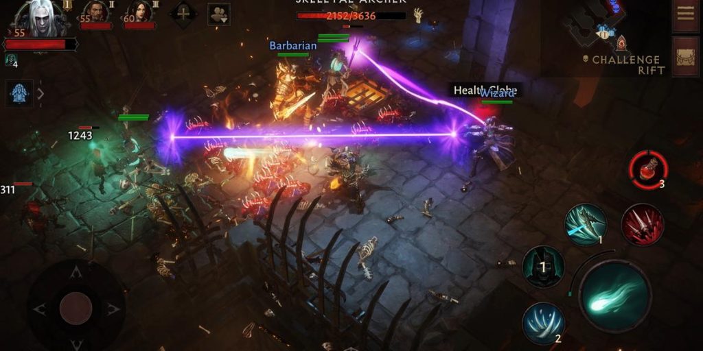 The game succeeded in the new mobile game Diablo Immortal from Blizzard