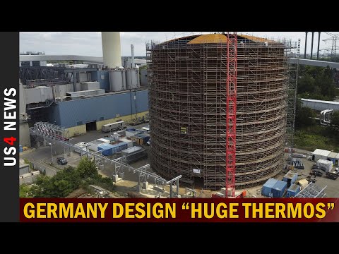 Vattenfall is building a giant thermos in Berlin.  It will store the green energy of the city.