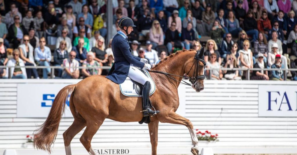Missed the Swedish WC medal in the dressage team competition