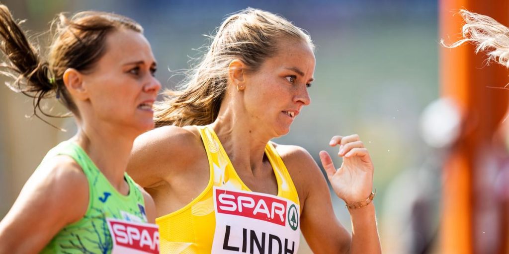 EC Lovisa Lind finished in athletics in Munich