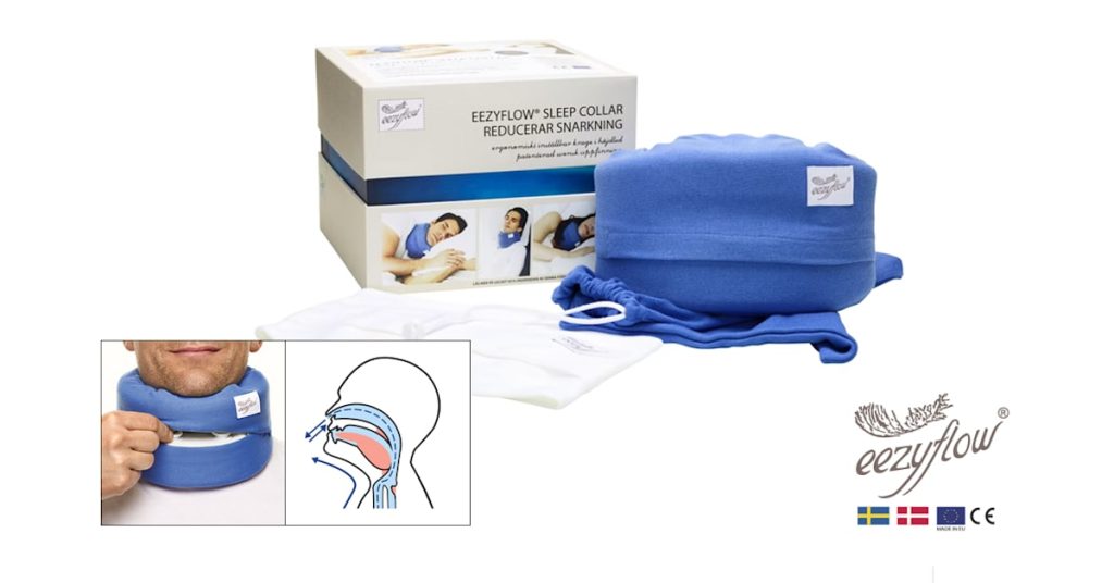 Unique patented Swedish medical technology product - Developed to sleep comfortably in a stable lateral position in case of social snoring and mild sleep apnea