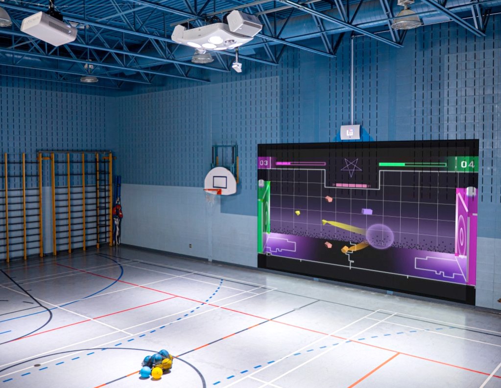 A projector that motivates children and adults to move and learn.  Landskrona Stad will be the first with Lü in Sweden.
