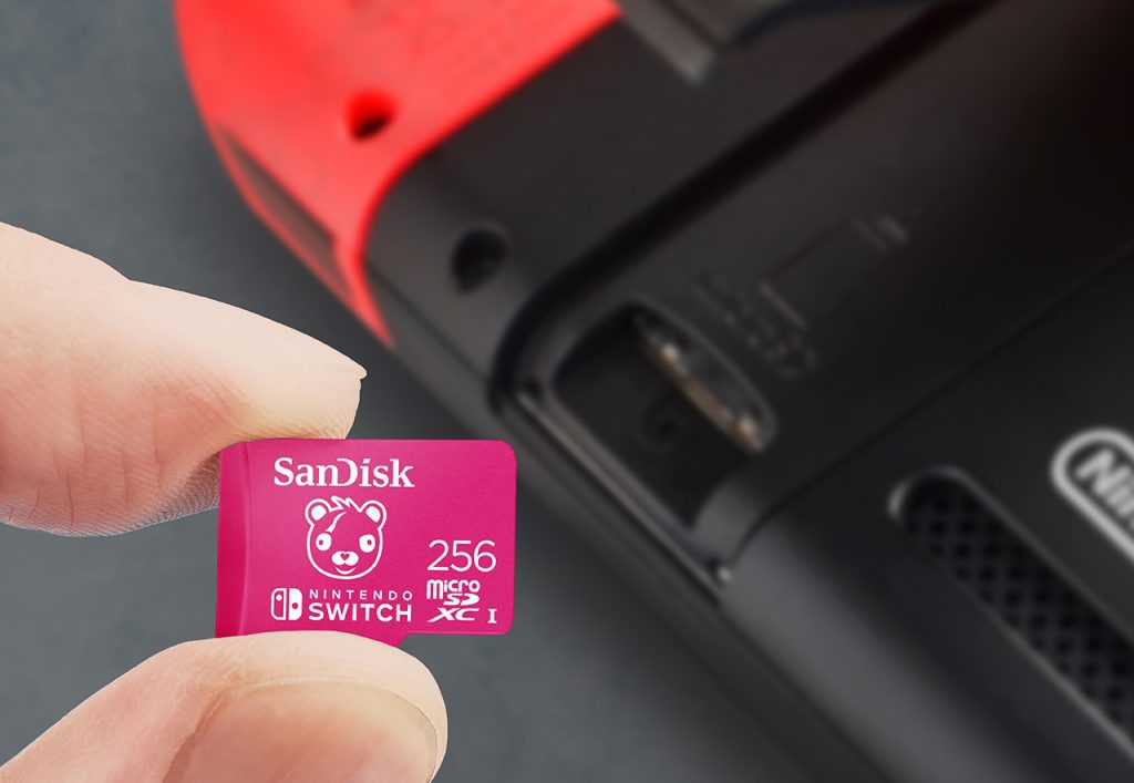 Now Fortnite-branded memory cards are coming to the Nintendo Switch.  Epic Games and Western Digital in a new collaboration.