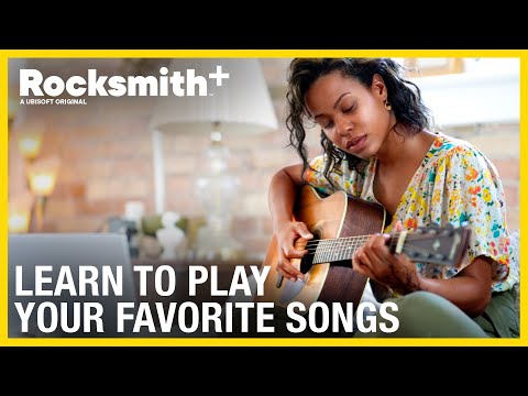 Rocksmith+ will be released for PC next week.  Learn to play guitar with Ubisoft.