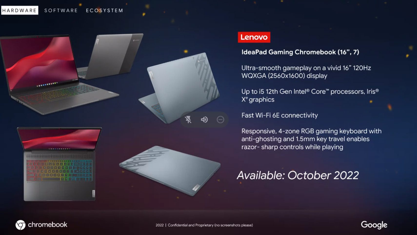 Lenovo Ideapad Gaming Chromebook