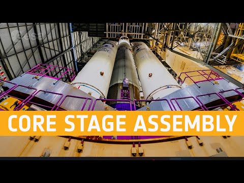 Check Ariane 6 demo assembly time. The rocket is assembled horizontally.