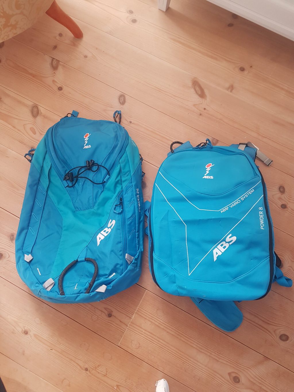 For sale: Avalanche ABS Zippered Backpack 26L and 8L