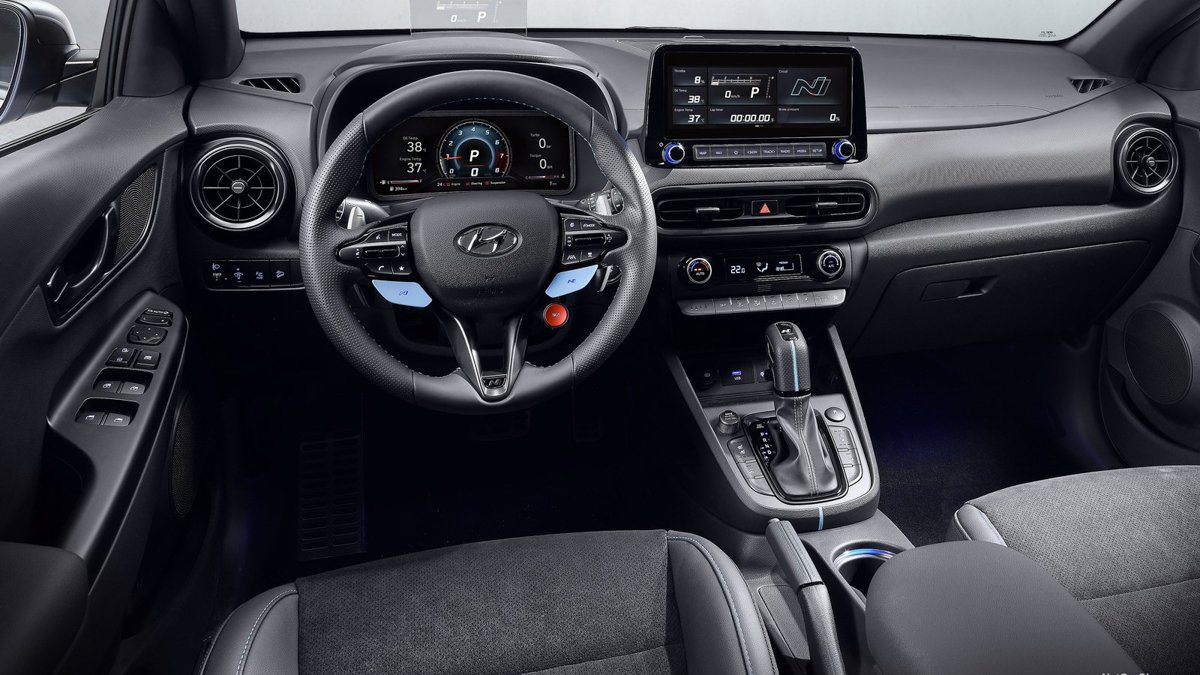 Hyundai Kona N interior design