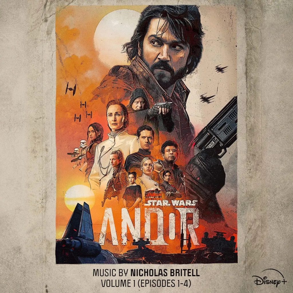Andor's audio clip was released.  You can now listen to music from the latest Star Wars series.