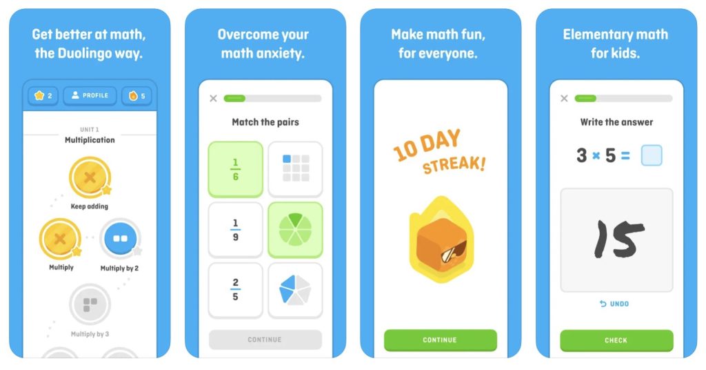 Duolingo is now releasing its own math app.  Train your math skills with a new app for iOS.