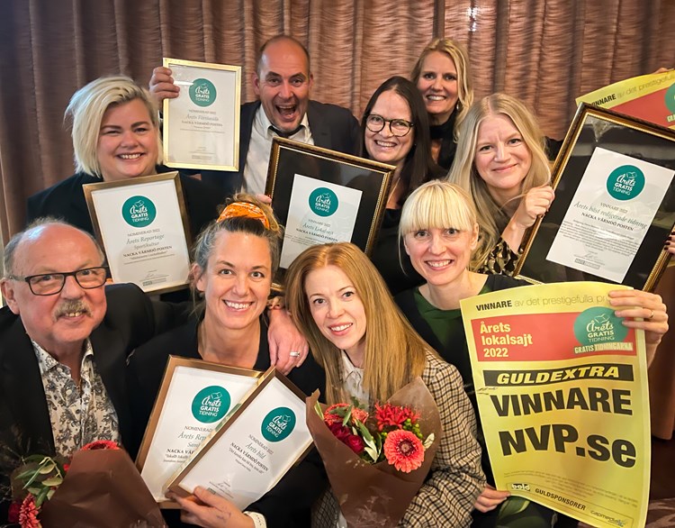 Double win for NVP at the newspaper party – NVP.se