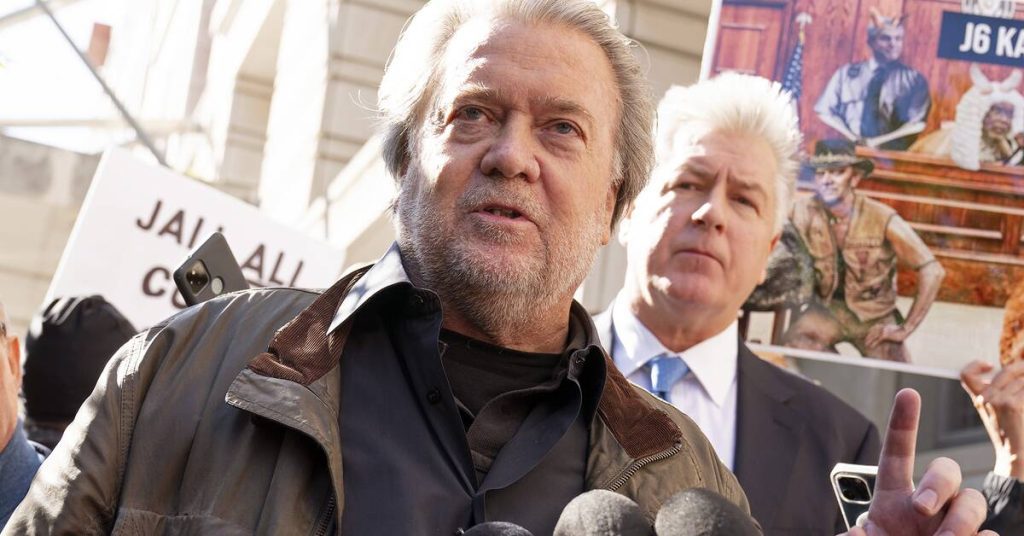 Steve Bannon was sentenced to prison - he refused to be questioned