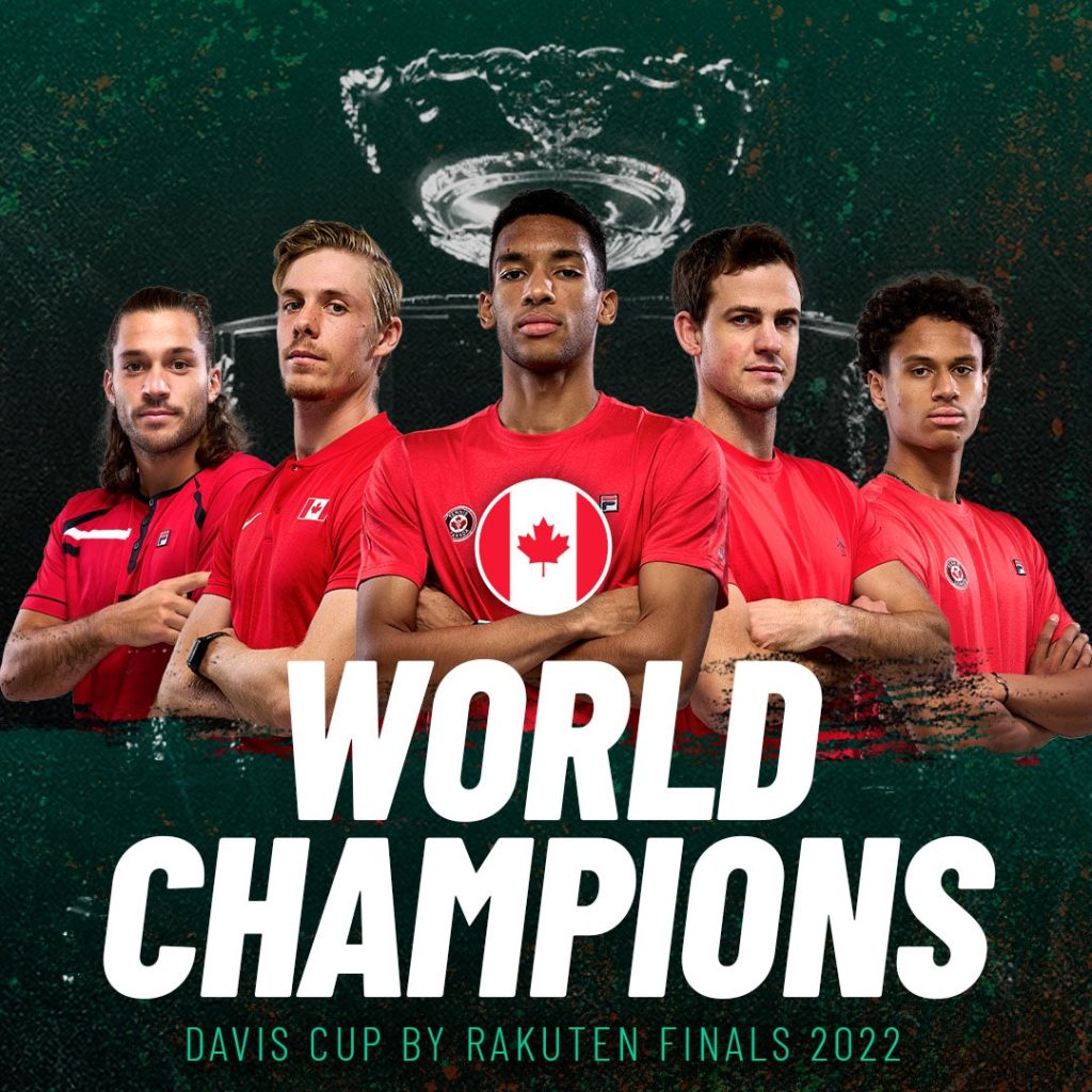 109 years later, Canada claimed its first Davis Cup