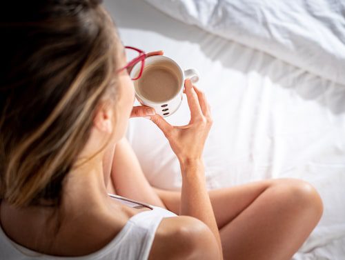 Avoiding the last cup of coffee in the evening isn't always the answer if you're having trouble sleeping.