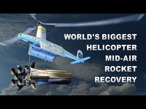 The helicopter that rescues the missiles in the air.  Check out an animated version of the Hiller Air Tug.