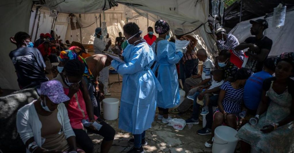 A severe shortage of vaccines prevents a worldwide cholera outbreak