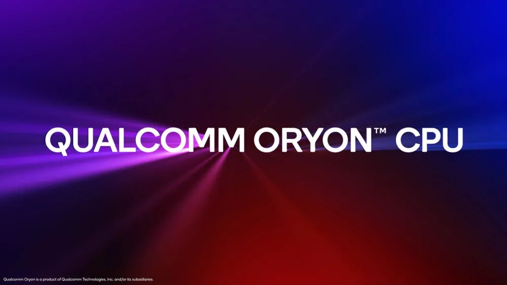 Qualcomm's ARM processors are named Oryon