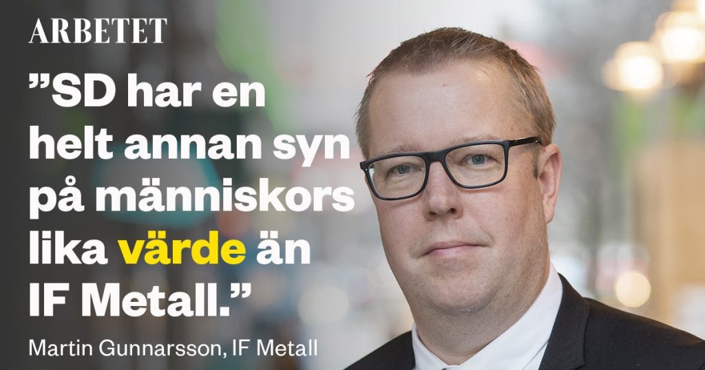 If Metall changes the laws to stop SD from trust sites - Arbetet