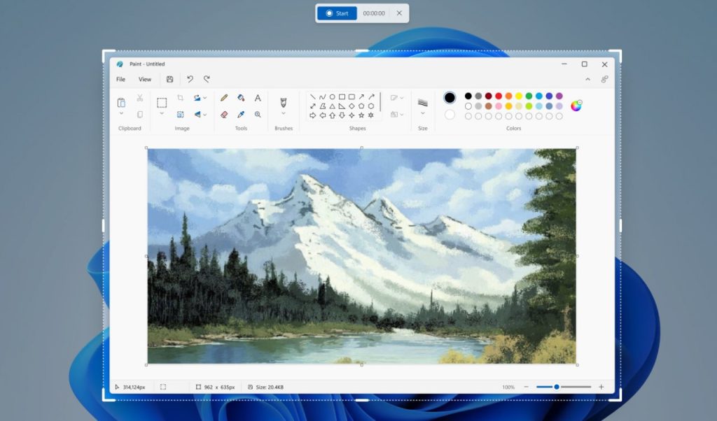 Windows 11 gets a built-in screen recording tool