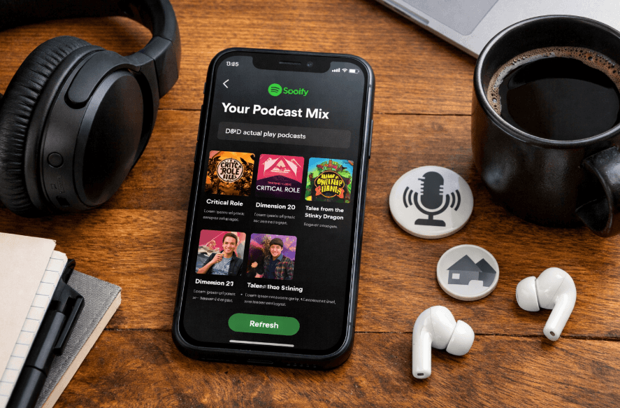 Spotify Expands AI Prompted Playlists to Help Users Discover New Podcasts